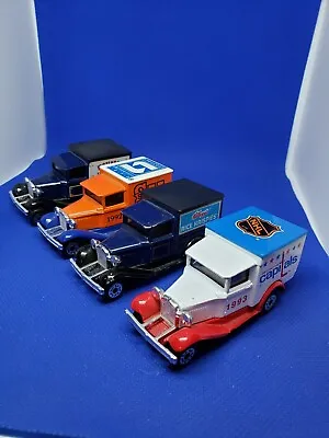 4 Matchbox Model A Ford Truck Delivery NHL University Rice Kristin's Speed Shop • $5