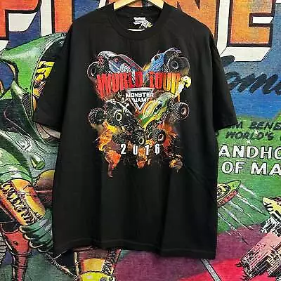 Monster Jam World Tour 2016 Tee Size XL • $40.25