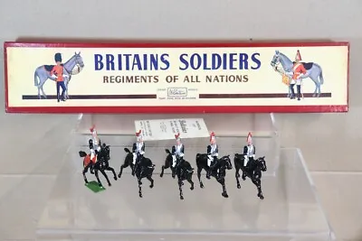 BRITAINS No 2 ROAN BRITISH MOUNTED ROYAL HOUSEHOLD HORSE GUARDS REVIEW ORDER Od • $335.17