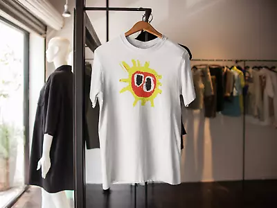 £9.99 • Buy Primal Scream T-shirt Screamadelica Inspired Logo  Madchester Rave