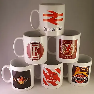 Train Mugs / Railway Cups | British Rail Collection - Ideal Gift / Present | BR • £10.99