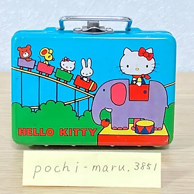 Vintage Sanrio 1976 Hello Kitty Metal Mini Lunch Box Very Rare Kawaii Japan • $49.99