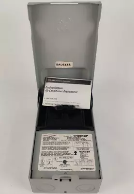 GE 60A Pullout Disconnect TF60RCP  • $15.29