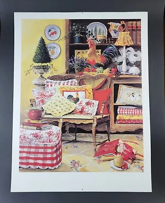 Mary Kay Crowley  HER RETREAT   17x21  Original Lithograph On Heavy Paper • $29.80