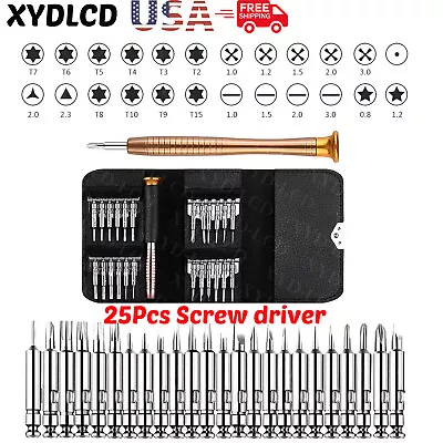 Macbook Air Macbook Pro Repair Tool Kit W/ 1.2mm Pentalobe Screwdriver 25 In 1 • $4.99