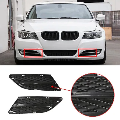 For 2008-2012 BMW 335i 328i E90 E91 Front Bumper Lower Fog Light Mesh Grill • $15.99