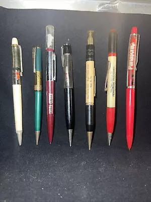 Vintage Lot 7 Floaty Floating Pens/pencils DELTA QUEEN ELIZABETH BRITAINAMOCO! • $16.99