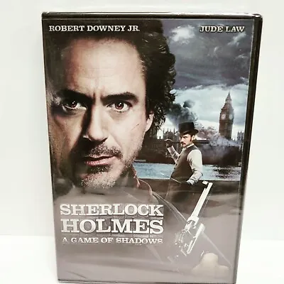 Sherlock Holmes: A Game Of Shadows (DVD 2012) Robert Downy Jr New Sealed • $3.99