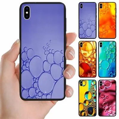 For OPPO Series - Water Bubble Print Pattern Mobile Phone Back Case Cover #1 • $9.98