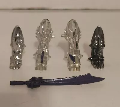 Metal Mutants Shredder  Armor Gauntlet Arms Legs Sword Parts Lot  • $45