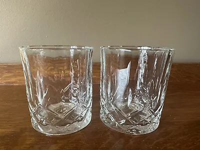 Set Of 2 Makers Mark 46 Whiskey Rocks Glasses Low Ball Embossed Logo • $14.99