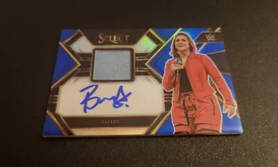$40.99 • Buy 2023 Panini Select WWE Bayley Blue Prizm Superstar-Worn Relic Auto #14/35 RAW 