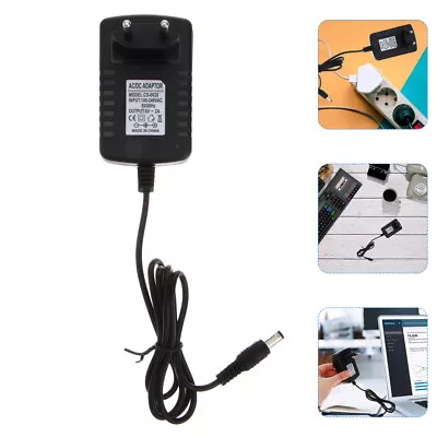 AC 100-240V DC 6V 2A Power Adapter Charger 5.5mm X 2.1mm With EU-plug M • £6.14