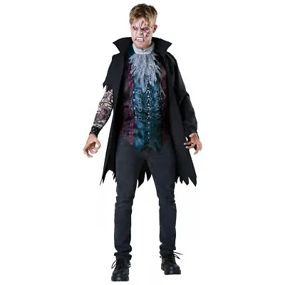 Vampire Costume Adult Scary Halloween Fancy Dress • $16.28