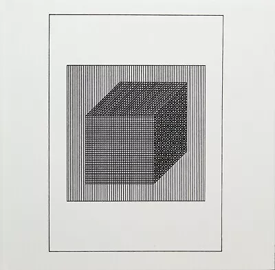 Sol LeWitt | Untitled XVIII From  Ficciones  | 1984 | Serigraph | Mint Condition • $125
