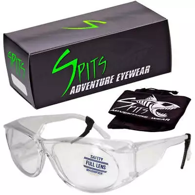 Mag-Safe Full Magnifying Safety Glasses - 3 Frame Sizes • $19.99