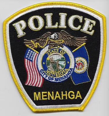 Menahga Police State Minnesota MN NEAT • $7.99