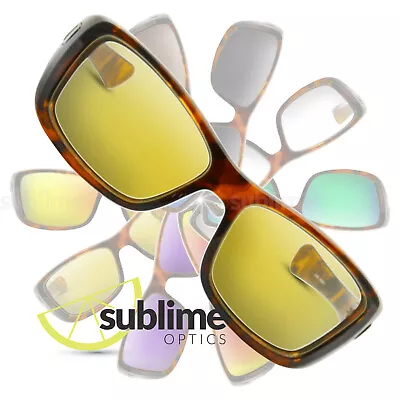 Transparent Yellow Hi Contrast Replacement Lenses For Oakley Hijinx • £16.10