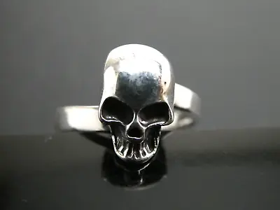 Taxco Mexico SKULL Sterling Silver 925 NEW Adjustable RING Size 7 To 9 • $28