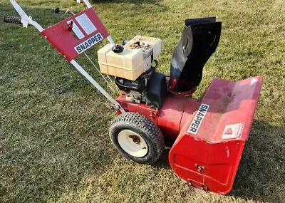 $150 • Buy Snapper 8261 8HP (2) Stage Snow Blower With Electric Start.