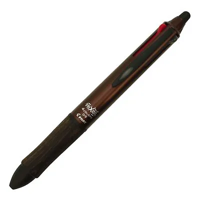 Pilot LKFB-3SEF-BN 4 Color Ballpoint Pen Frixion Ball 4 0.5mm Brown Japan  • $31.57