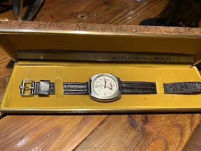 Vintage Accutron Bulova Astronaut Mark 2 Mason Masonry Watch • $799