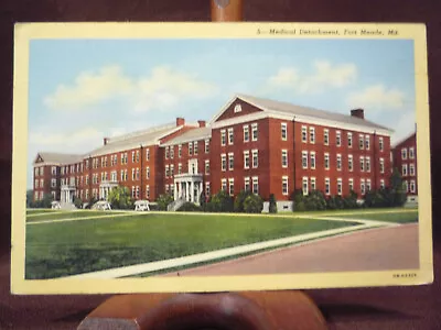 1940s WWII Era  - Fort Meade MD Maryland Medical Detachment Buildings • $3.36