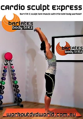 Barre Ballet Style EXERCISE DVD - Barlates Body Blitz CARDIO SCULPT EXPRESS! • $5.99