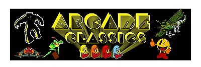 Arcade Classics Multicade Marquee For Reproduction Header/Backlit Sign • $15.75