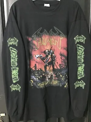 Hypnosia Long Sleeve M Shirt Morbid Saint Sadus Kreator Sabbat Merciless Sodom • $32