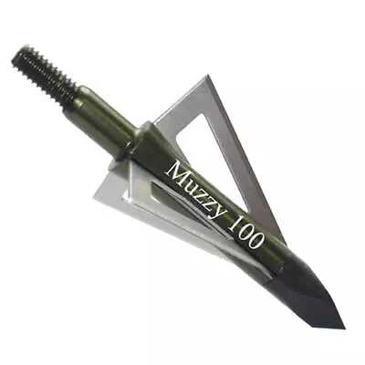 Muzzy Broadhead 3-Blade 1-3/16″ Cut 100 Grain 6 Pack 225 #22500  • $37.99