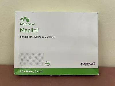 Molnlycke Mepitel Silicone Dressing 3 X4  BX/10 #290799 • $29.99