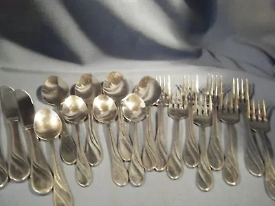 Tools Of The Trade Mercer Flatware 20 Piece Set Service For 4 Nice Weight • $69.99