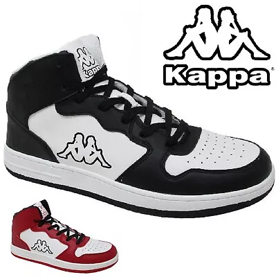 Mens Kappa Walking Basketball High Top Causal Ankle Boots Sports Trainers Shoes • £17.90