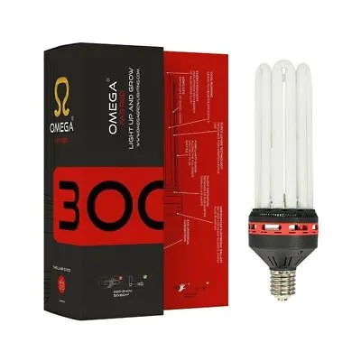 OMEGA FAR RED 125W 200W 300W 450W CFL Bulbs High Output Hydroponics • £30.50