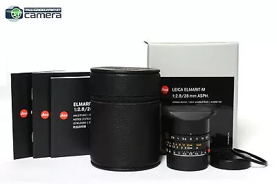 Leica Elmarit-M 28mm F/2.8 ASPH. E39 Lens Black 11677 *BRAND NEW* • $2189