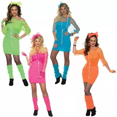 Totally 80s Costume Halloween Fancy Dress • $22.84