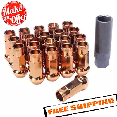 Wheel Mate 32906O Muteki SR48 Orange 12x1.50 48mm Open End Lug Nuts • $91.39