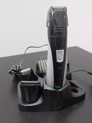 Remington Titanium PG-360 Hair & Beard Trimmer W/Stand Heads & Charger • $29.99