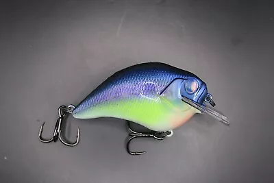 Custom Painted Square Bill S Crank 1.5 Crankbait Fishing Lure • $9.50