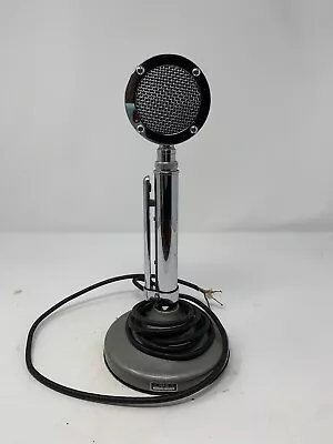 Astatic D-104 Microphone “Lollipop” Stand - UNTESTED Cord Broken / Frayed • $74.99