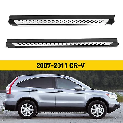 Side Step Nerf Bars Running Boards For 2007-2011 Honda CRV 4 Door Aluminum 2.4L • $119.99