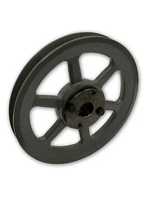 Cast Iron Electric Motor Pulley Sheave 11.75  1 Single Groove For B Bx 5l Belt • $87.73