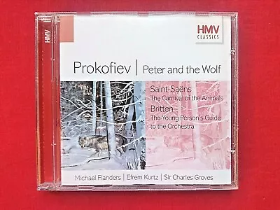 Prokofiev - Peter And The Wolf - Cd - ( Saint-saens - Britten ) - 1992 • £7.98
