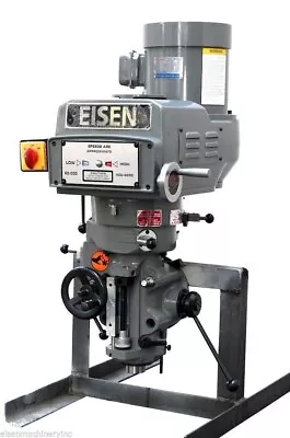 Eisen S-2AH Milling Machine Head R8 Taper 3 HP 220V 3-phase • $3650