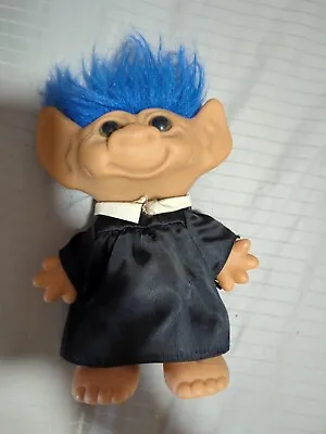 Vintage Large Troll Doll Blue Hair • $40