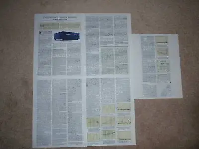 Carver Research LightStar Review5 Pgs1995Full Test! Bob Carver Design Sunfire • $9.99