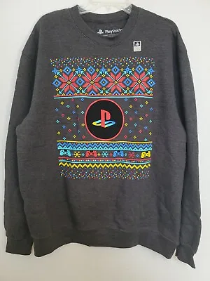 $19.99 • Buy Sony Playstation Dual Shock Christmas Holiday Ugly Sweater New Ripple Junction