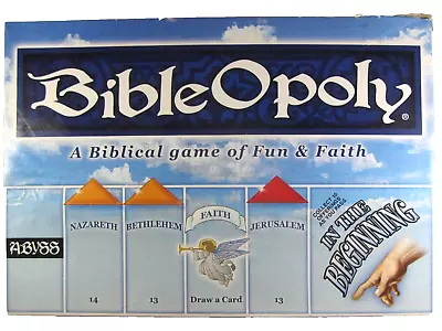 BibleOpoly A Biblical Board Game Of Family Fun & Faith Late For The Sky Complete • $17.97
