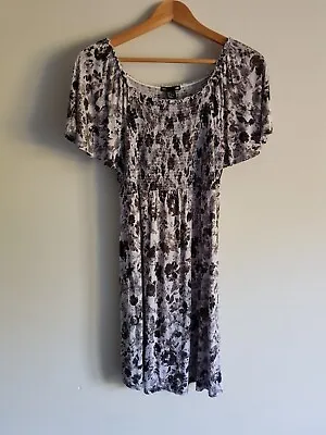 H&M Mama Maternity Size M Short Sleeve Summer Dress • £8.50